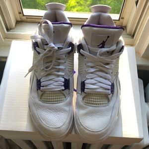 Air Jordan 4 Retro Metallic Purple